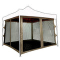 10' x 10' Screen Houses, Brown T294672