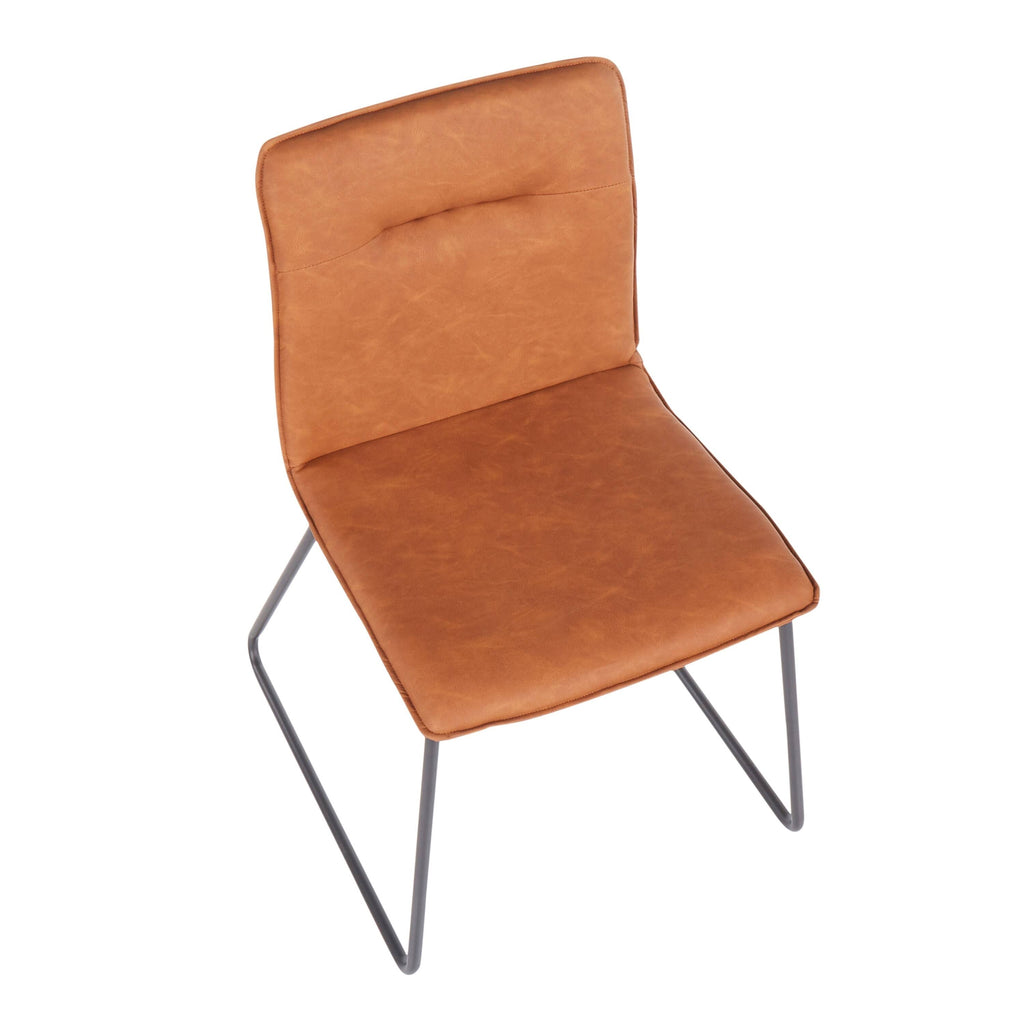 Industrial Dining Chair (Set of 2) Grey Q712457