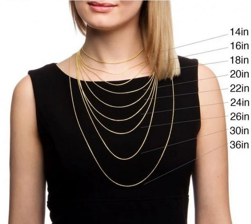 14k Yellow Gold 2.5mm Rope Chain Necklace M789