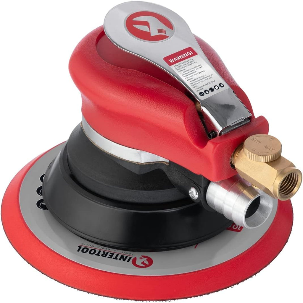 6-inch Air Random Orbital Sander with 2 Backing Pads G94377