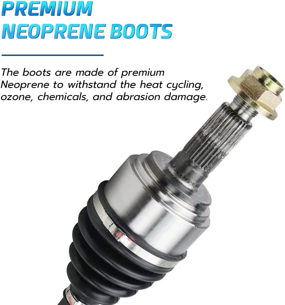 Front Driver Side CV Axle Half Shaft Assembly for 2009-2013 Mazda 6-2.5L F132435