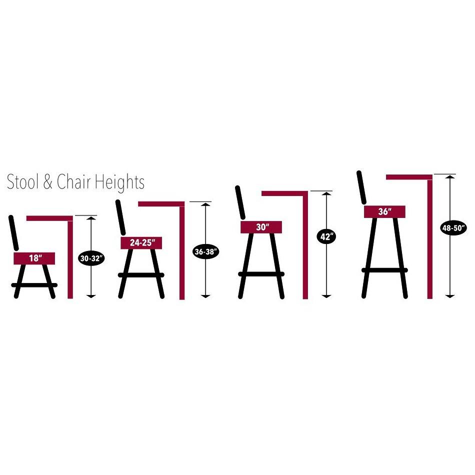 Chrome Double Ring Swivel Bar Stool F355