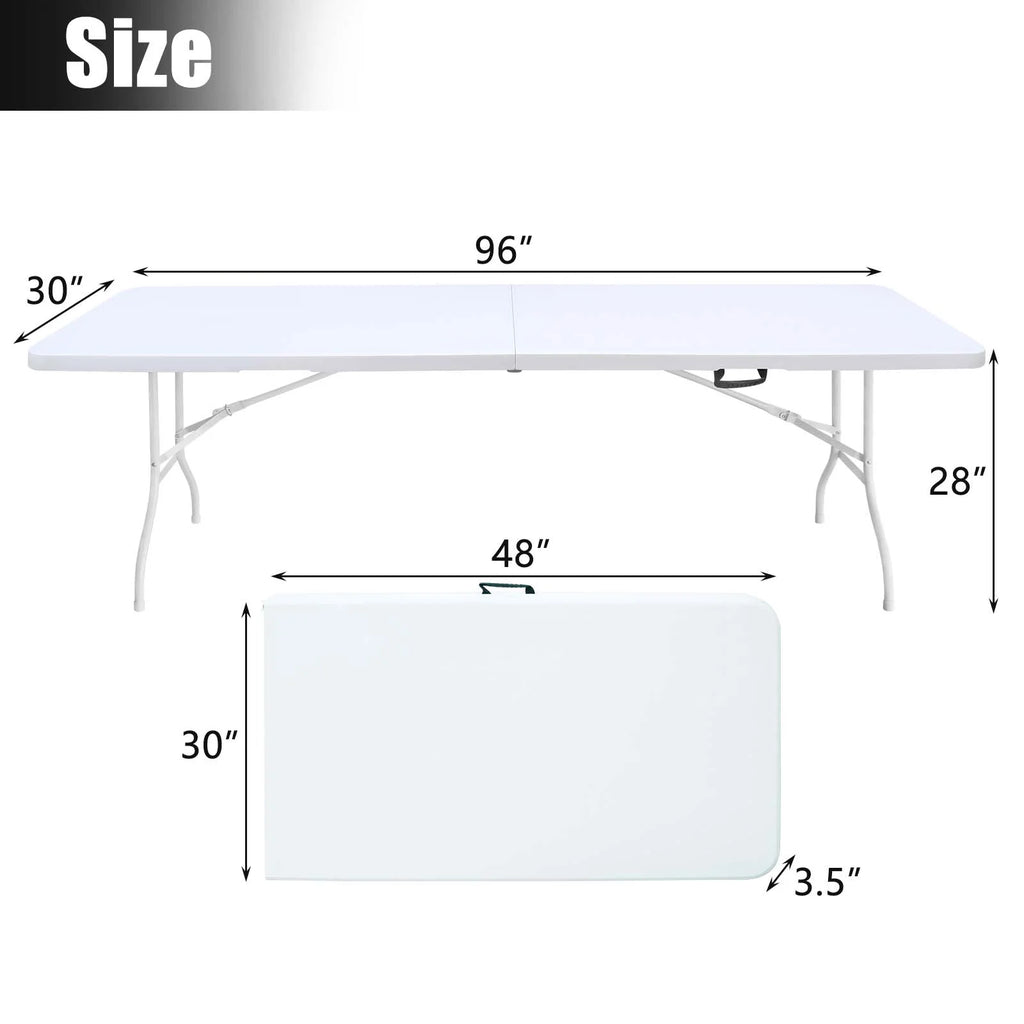 8ft Multi-purpose Outdoor Folding Picnic Table E820394