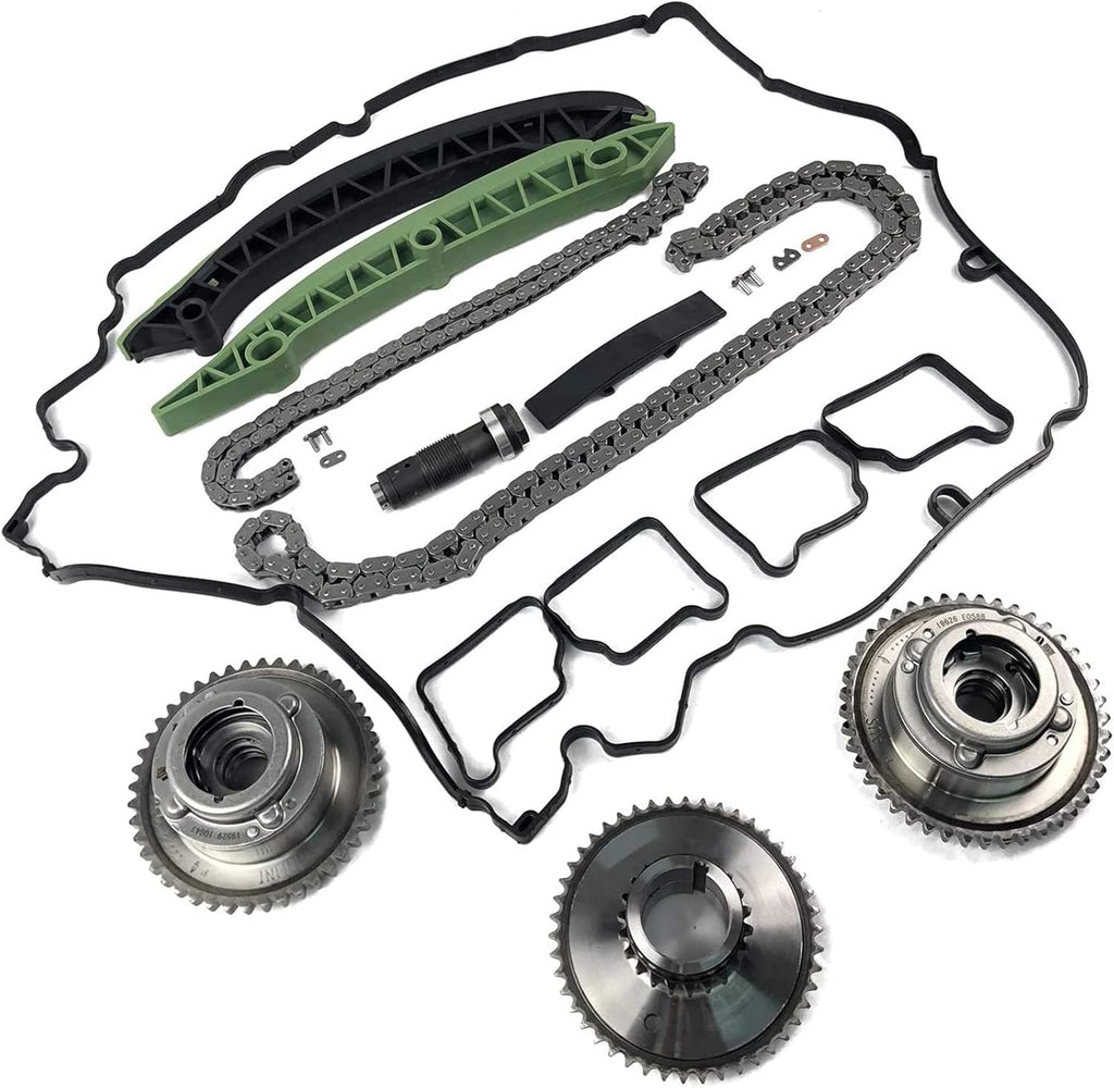 Timing Chain Kit with Camshaft Adjuster and Camshaft Timing Gear M15398