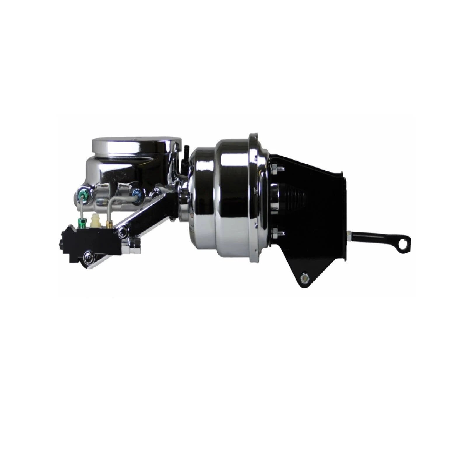 7 in Dual Power Booster, 1 in Bore, Side Valve, Disc/Disc (Chrome) E6499