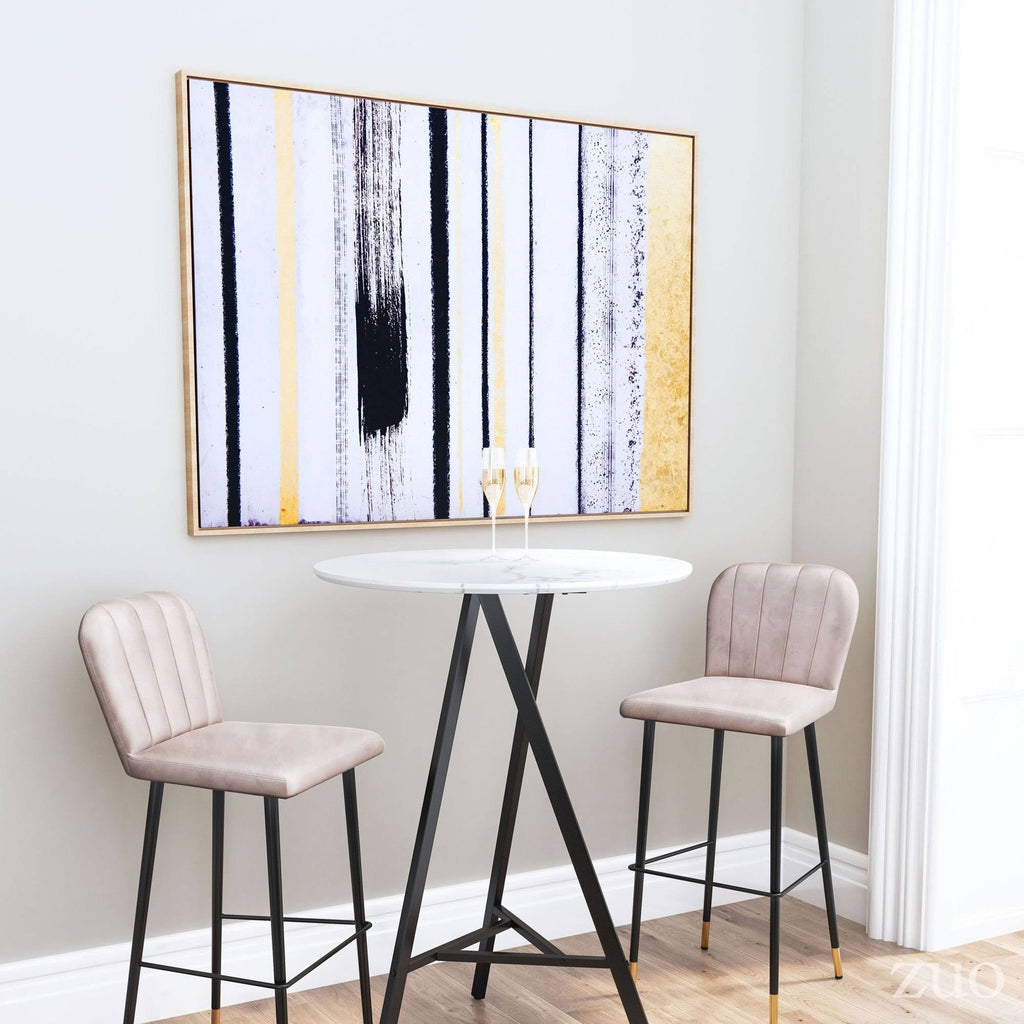 Gray Manchester Bar Chair O529362