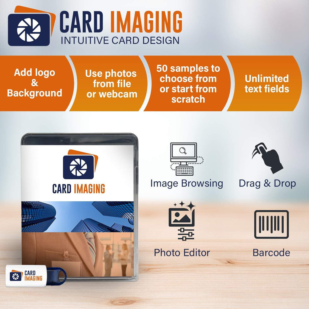 ID Card Printer Badge Maker Machine J36489