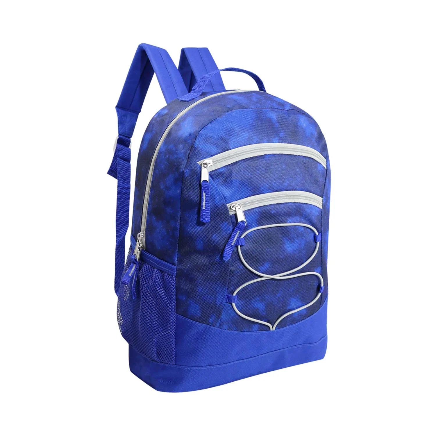 24 Pack 17 Inch Assorted Colors Bungee Backpacks L581355