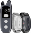 IPX7 Waterproof Rechargeable Dog Training Collar Pack of 2 Q3771