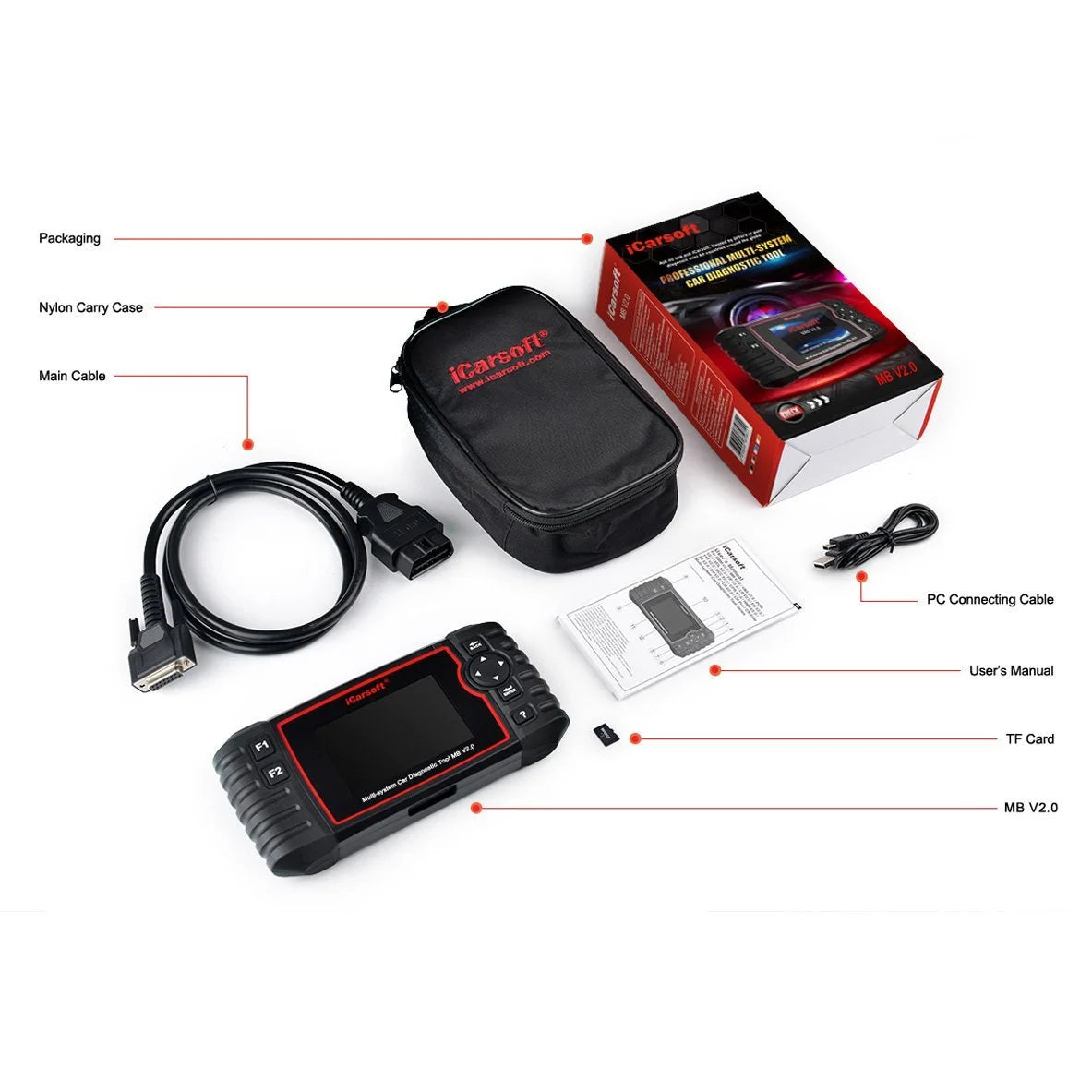 MB V2.0 Scanner for Mercedes-Benz/Sprinter/Smart K611871