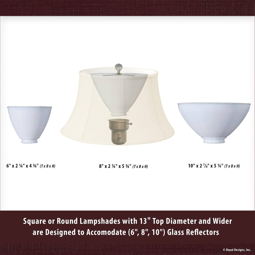 Eggshell Lamp Shade, 7 x 14 x 11.5 I6043