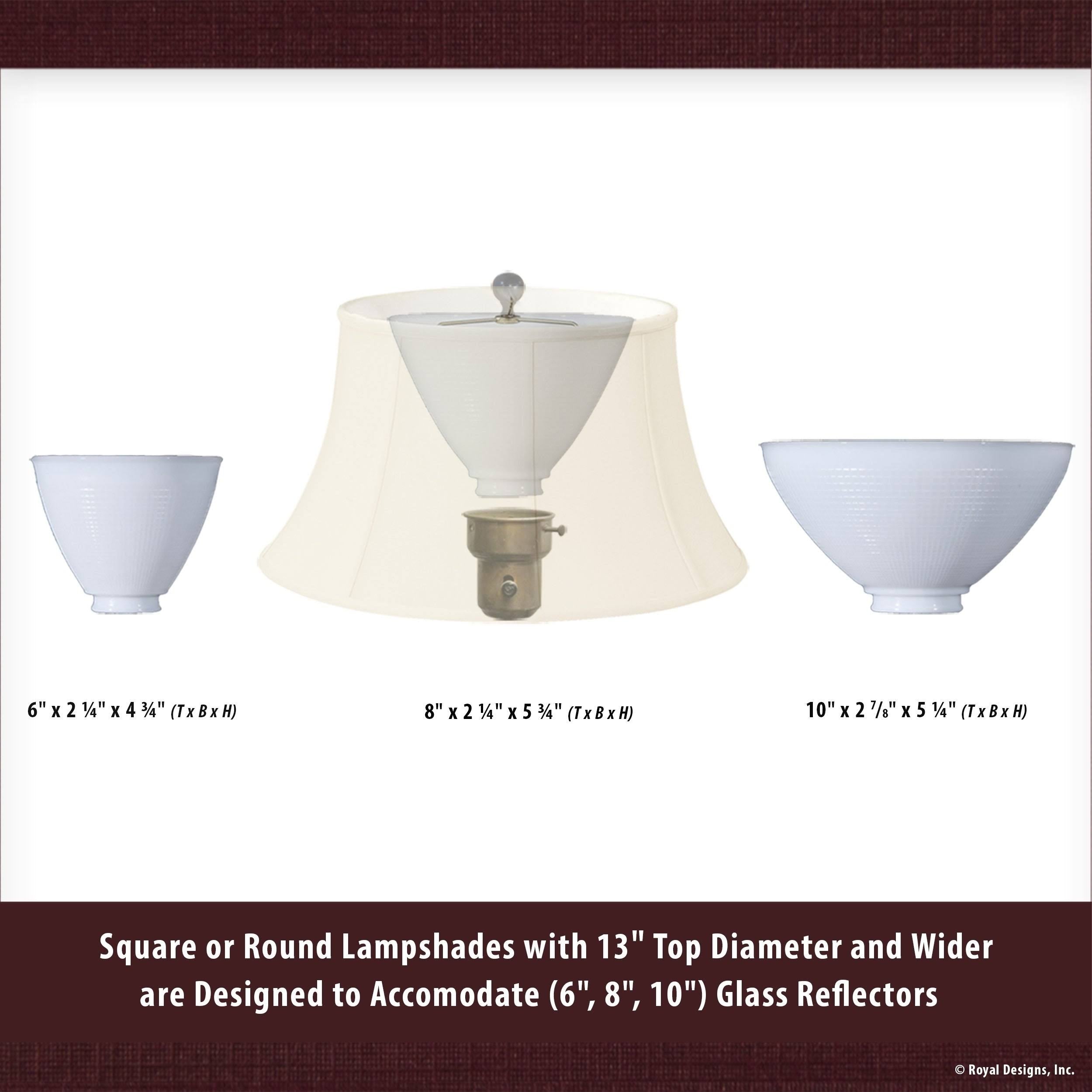 Eggshell Lamp Shade, 7 x 14 x 11.5 I6043