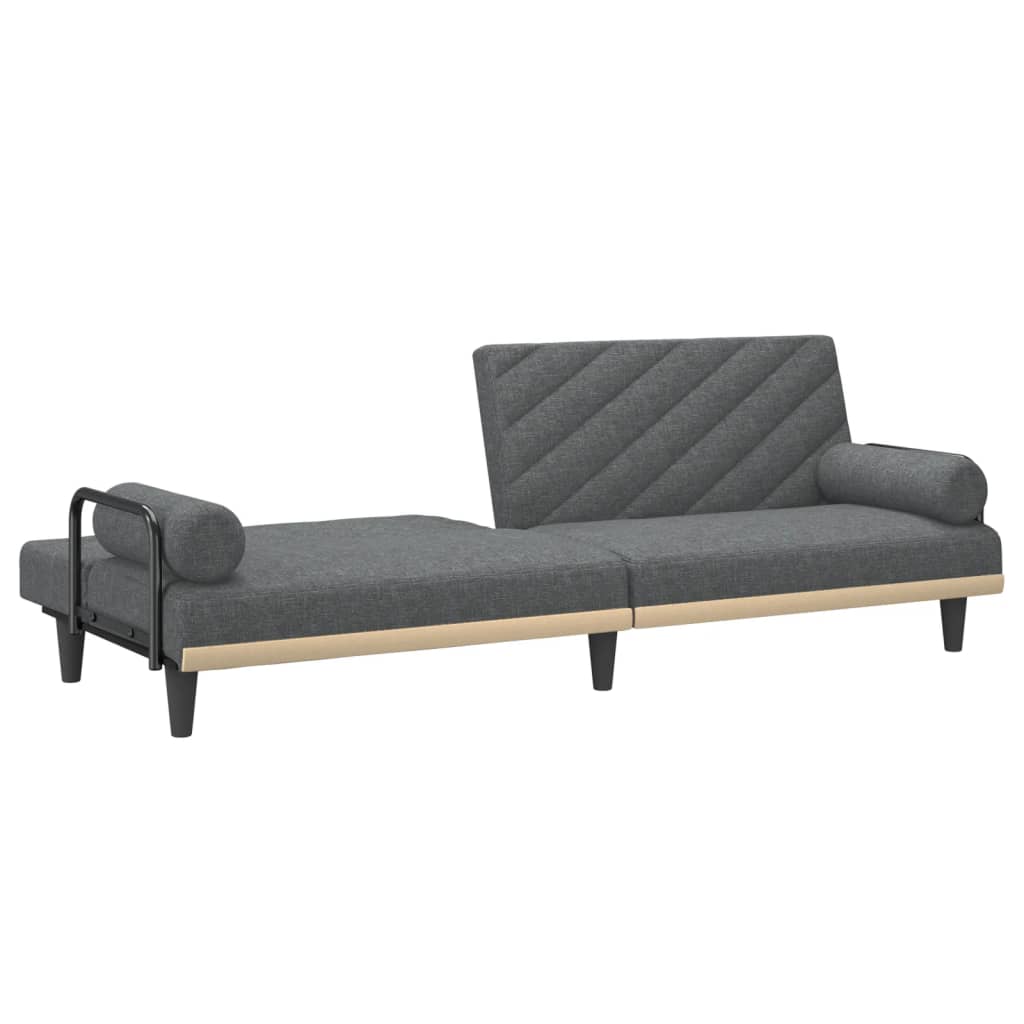 Dark Gray Fabric Sofa Bed B559002