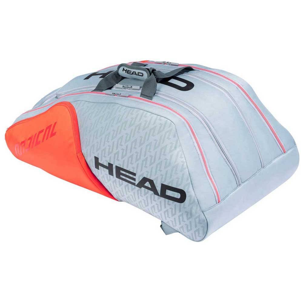 Grey Orange Tennis Bag R40435
