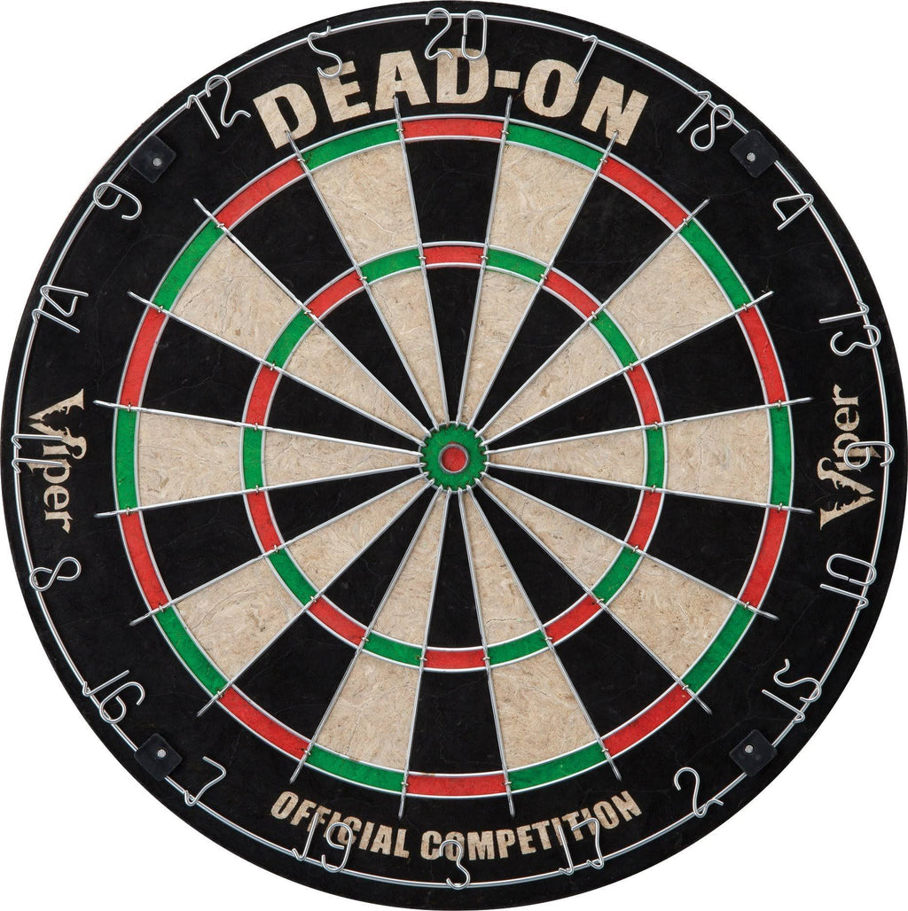 Solid Wood Cabinet & Sisal/Bristle Dartboard Bundle Y165