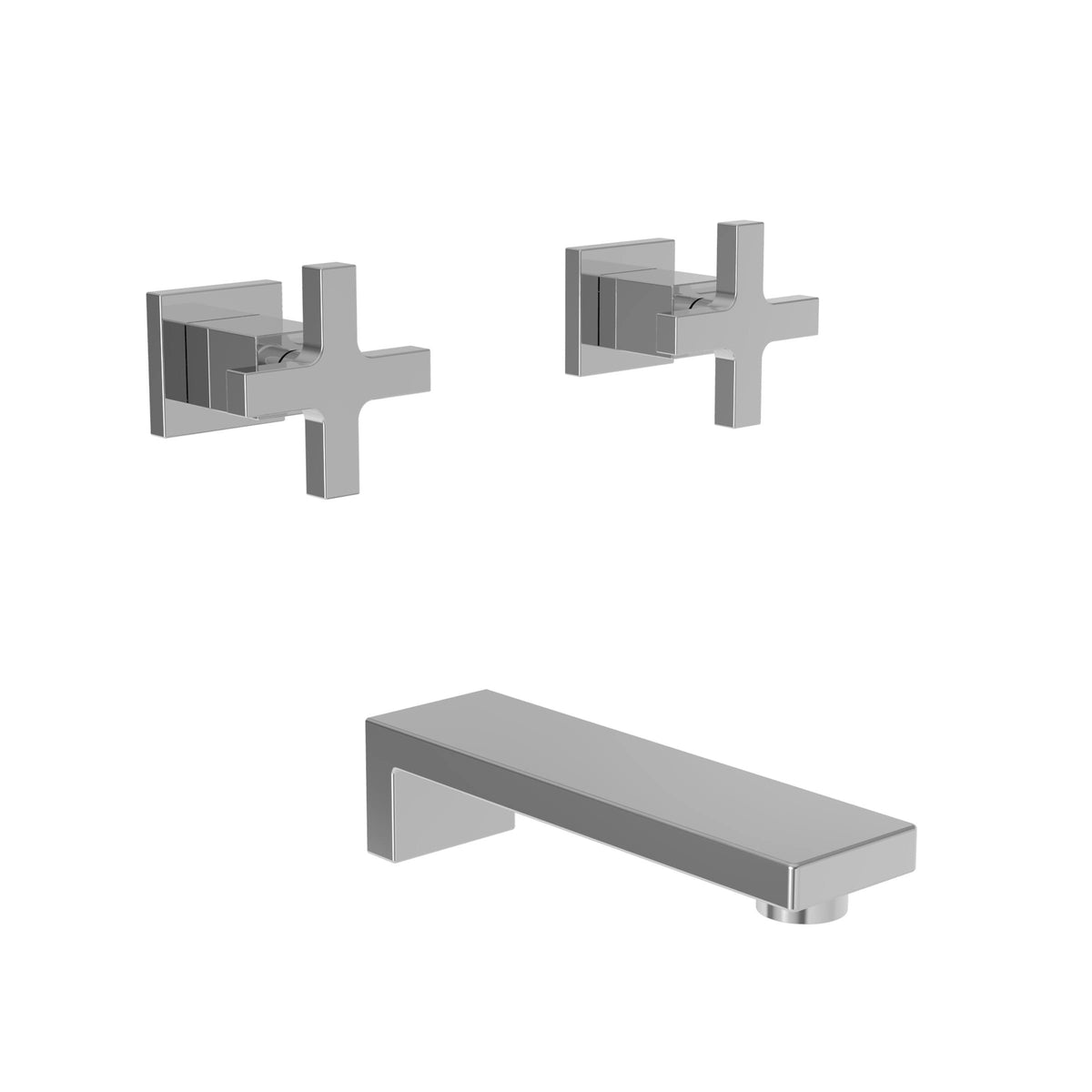 Gun Metal Wall Mount Tub Faucet S483