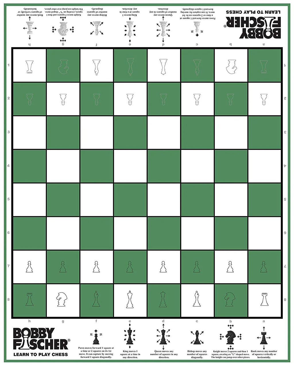 Learn to Play Chess Staunton Style Chess Pieces P1465