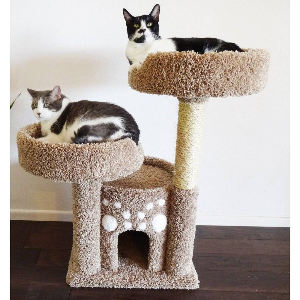 Solid Wood Cat Condo P626
