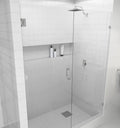 Chrome Frameless Hinged Shower Door N341963