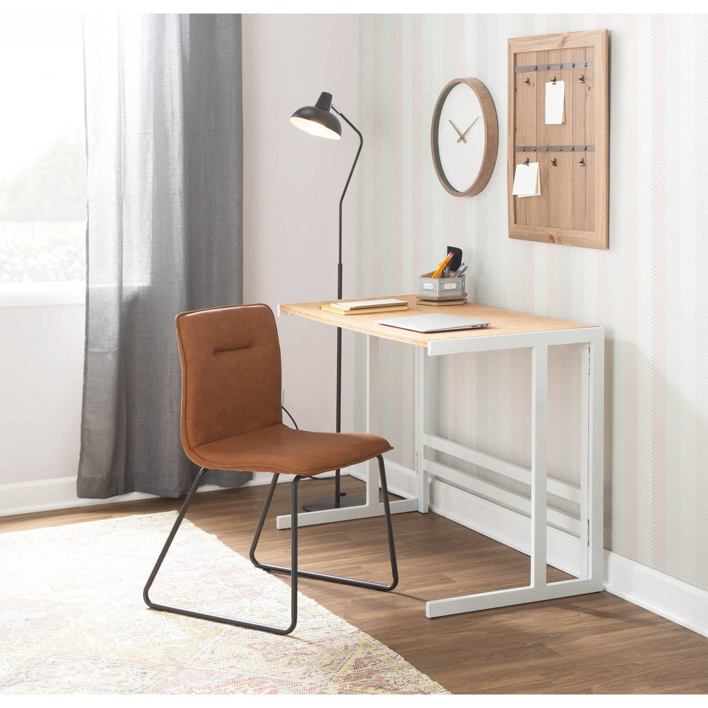 Industrial Dining Chair (Set of 2) Grey Q712457