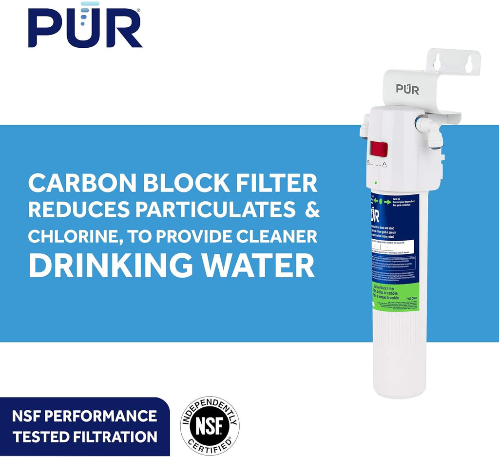 White Pack of 2 Water Filtration System W557181