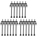 18 Pcs Mini Street Lamp Ornaments Q6422