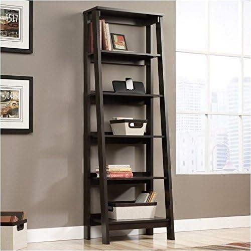 5 Shelf Bookcase in Jamocha Wood U5354