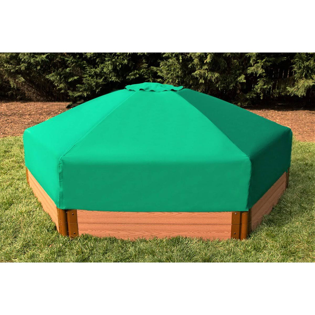 Telescoping Hexagon Sandbox Canopy Cover G250