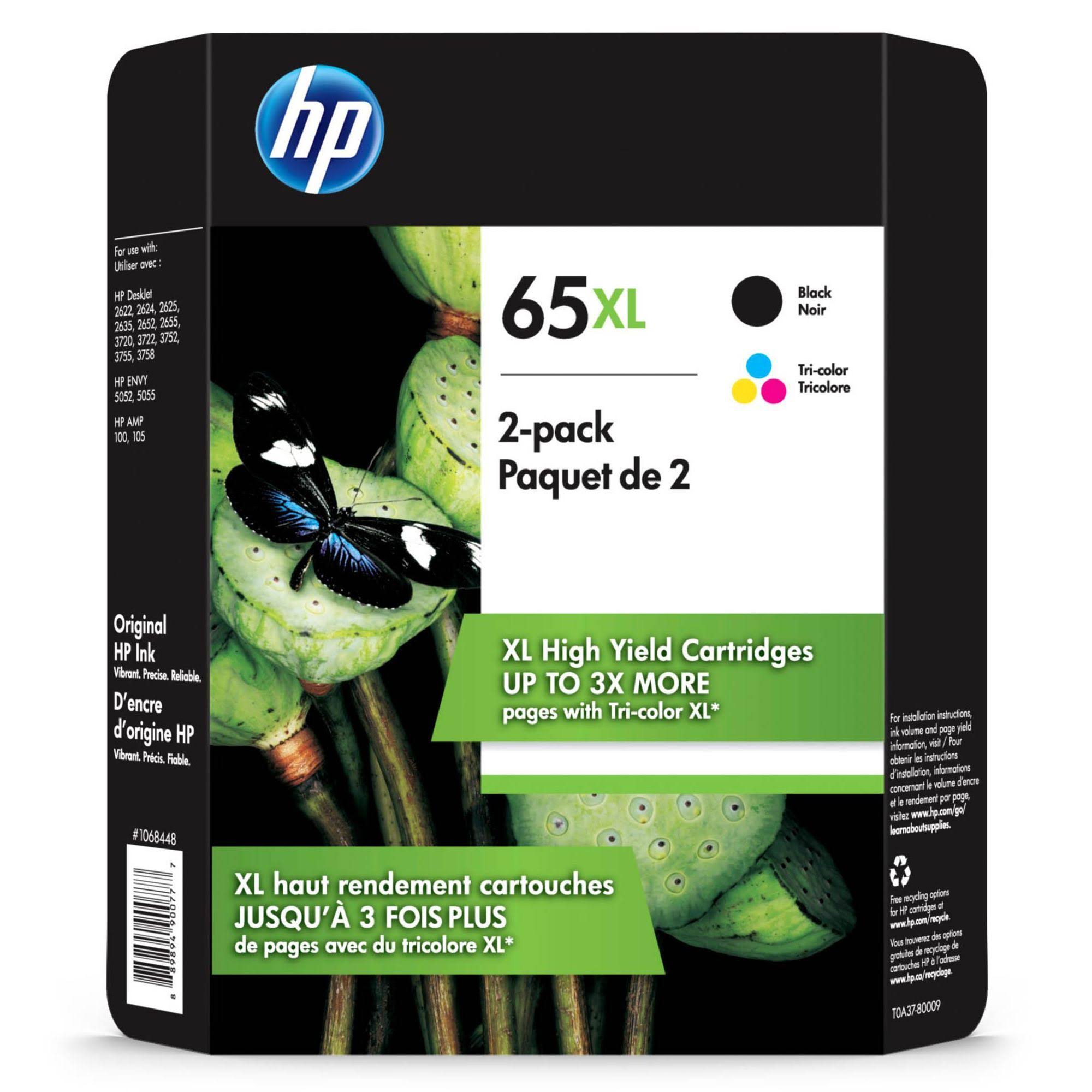 Black 65XL High-Yield Original Ink Cartridge 2 ct C62711