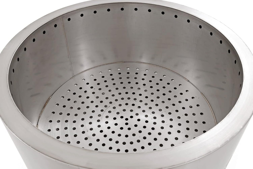 Stainless Steel Smokeless Fire Pit with Carry Bag V279877