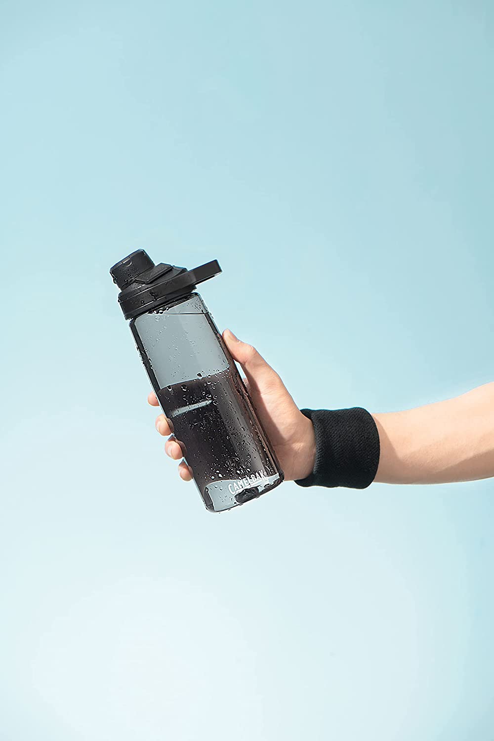 50oz Clear BPA Free Water Bottle with Magnetic Cap F468632