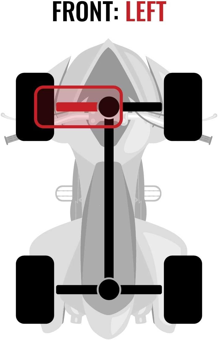Front Left Axles Pack of 2 O580