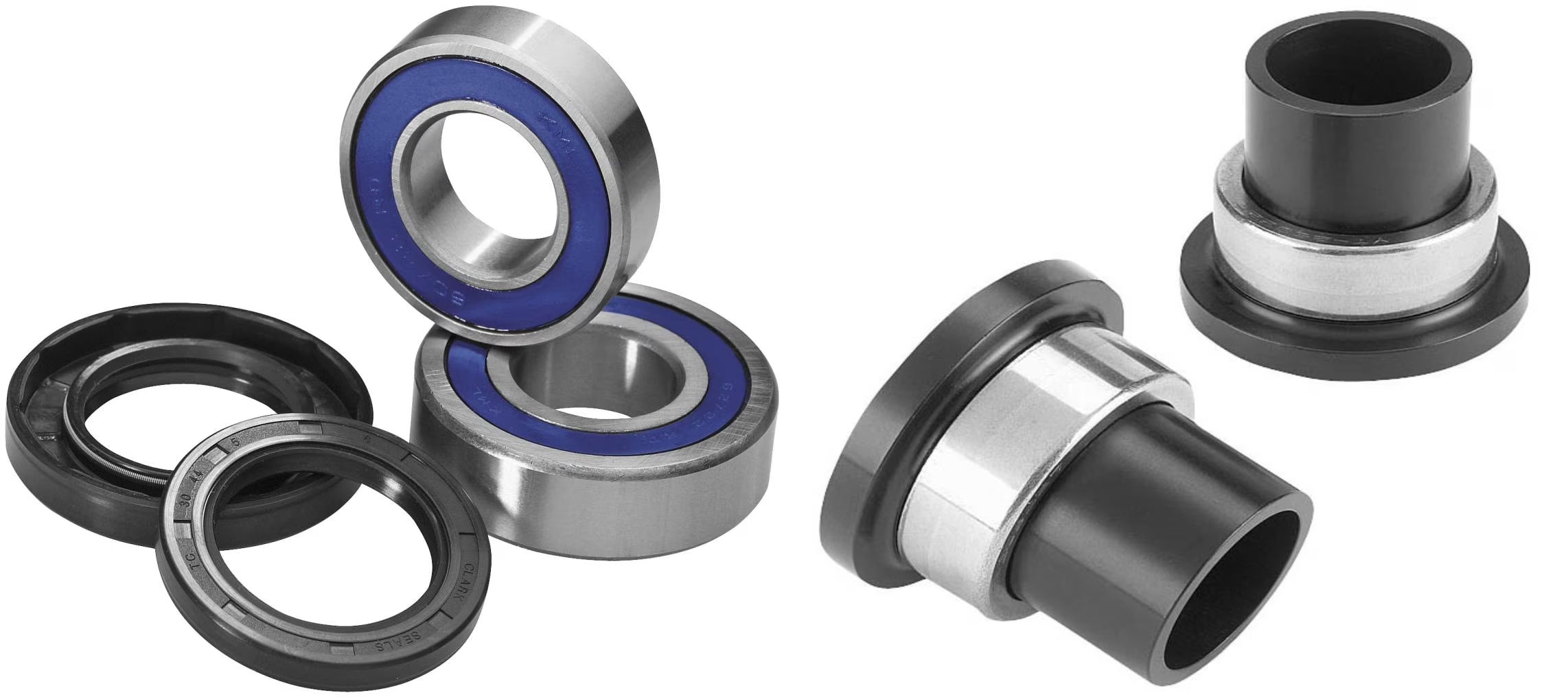 Front and Rear Wheel Spacer Kits for Husaberg 650FC 2004-2005 B401