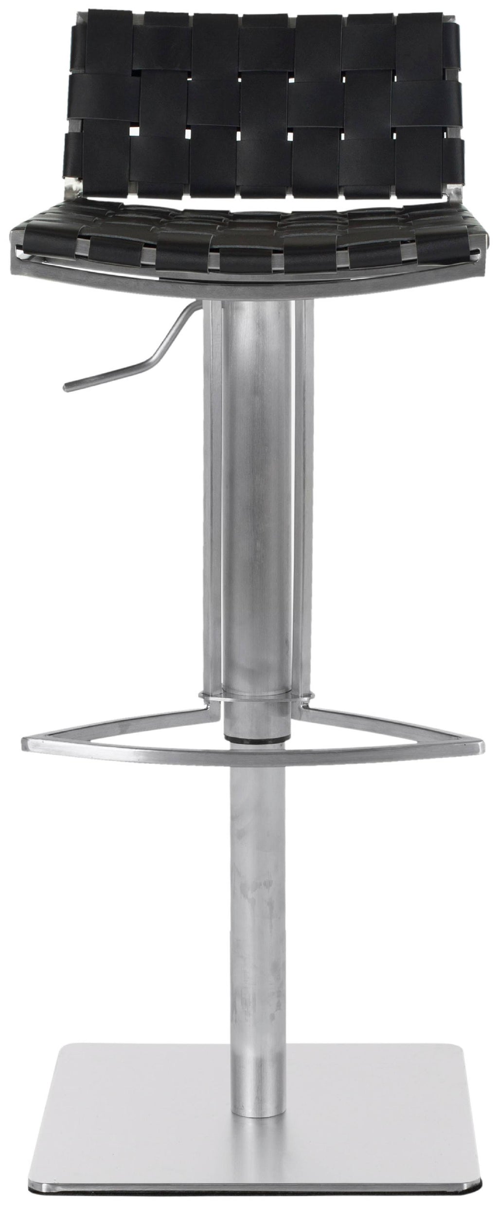 Brown Gas Lift Swivel Bar Stool A29553
