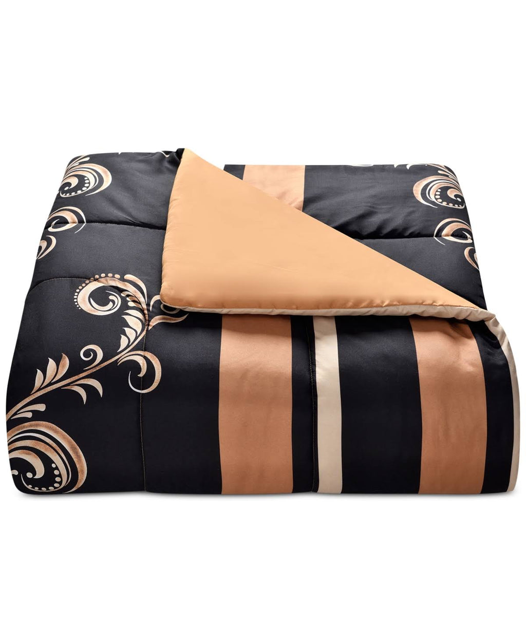 Gold Reversible 8-Piece Full Bedding Set G2565