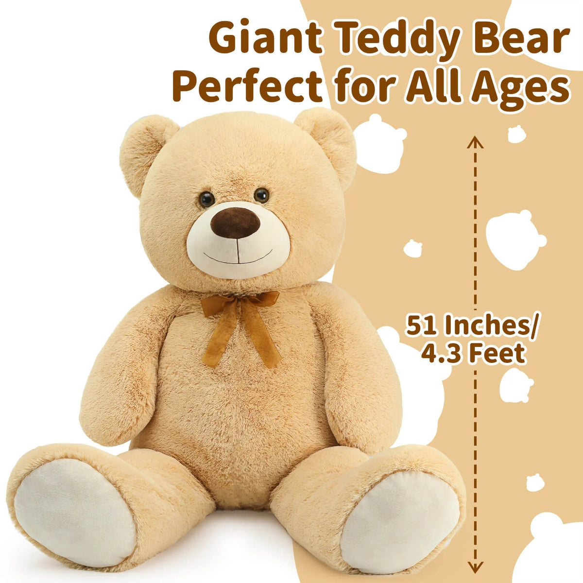Giant Teddy Bear Plush Toy J810