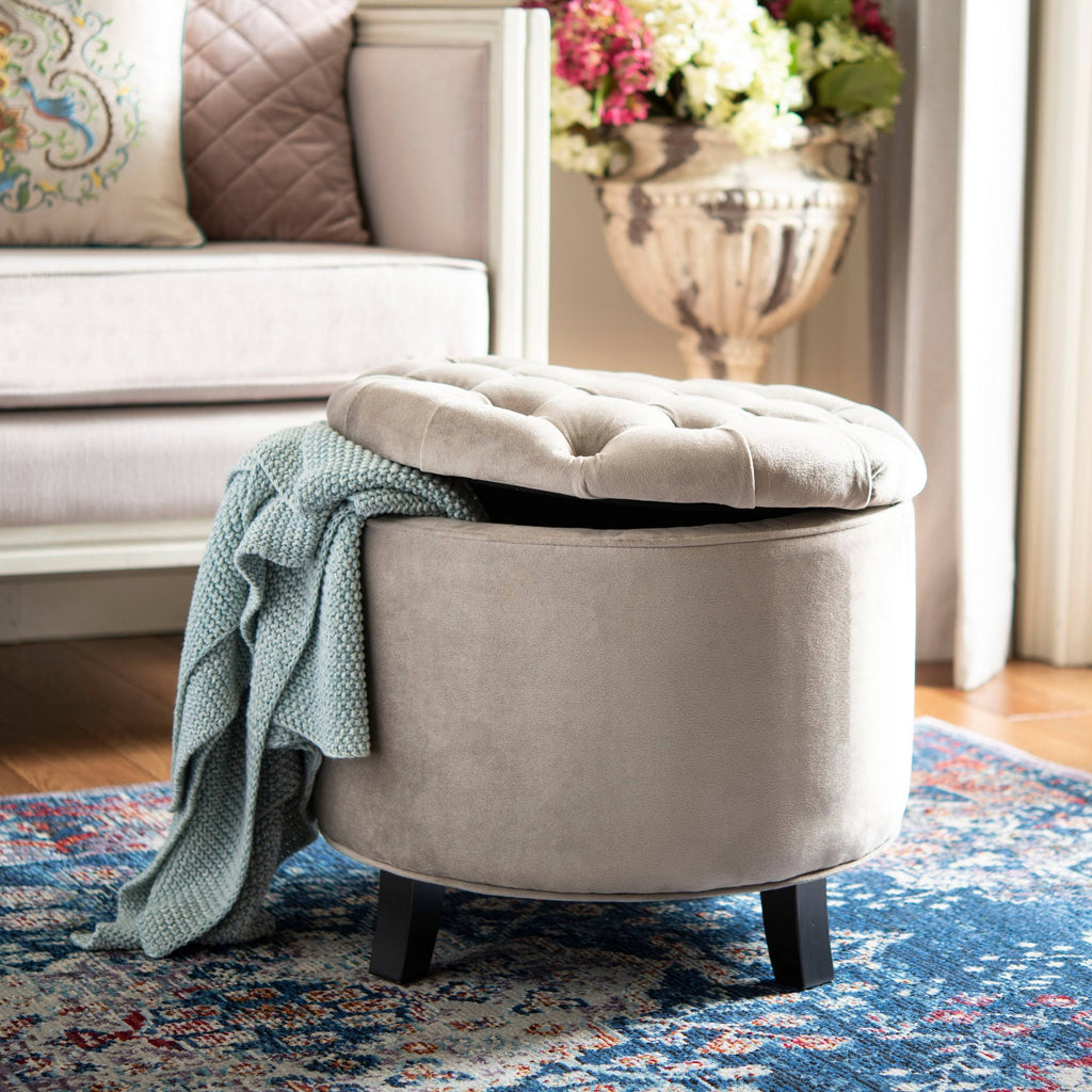 Tufted Storage Ottoman E5528