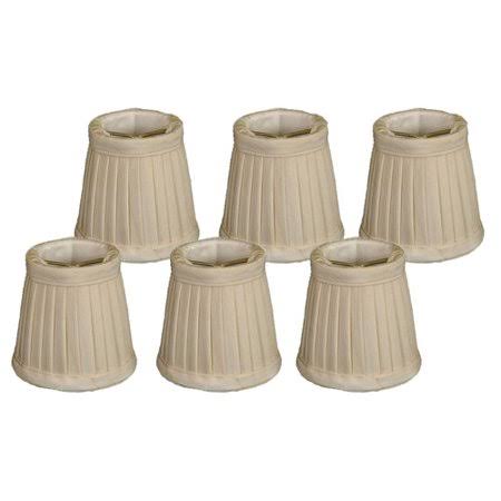 3.5 Silk Empire Candelabra Shade Set of 6 L218017
