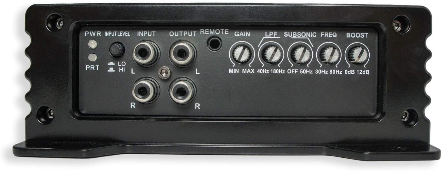 Ported Dual 10 Sub Box Enclosure & Amp B621