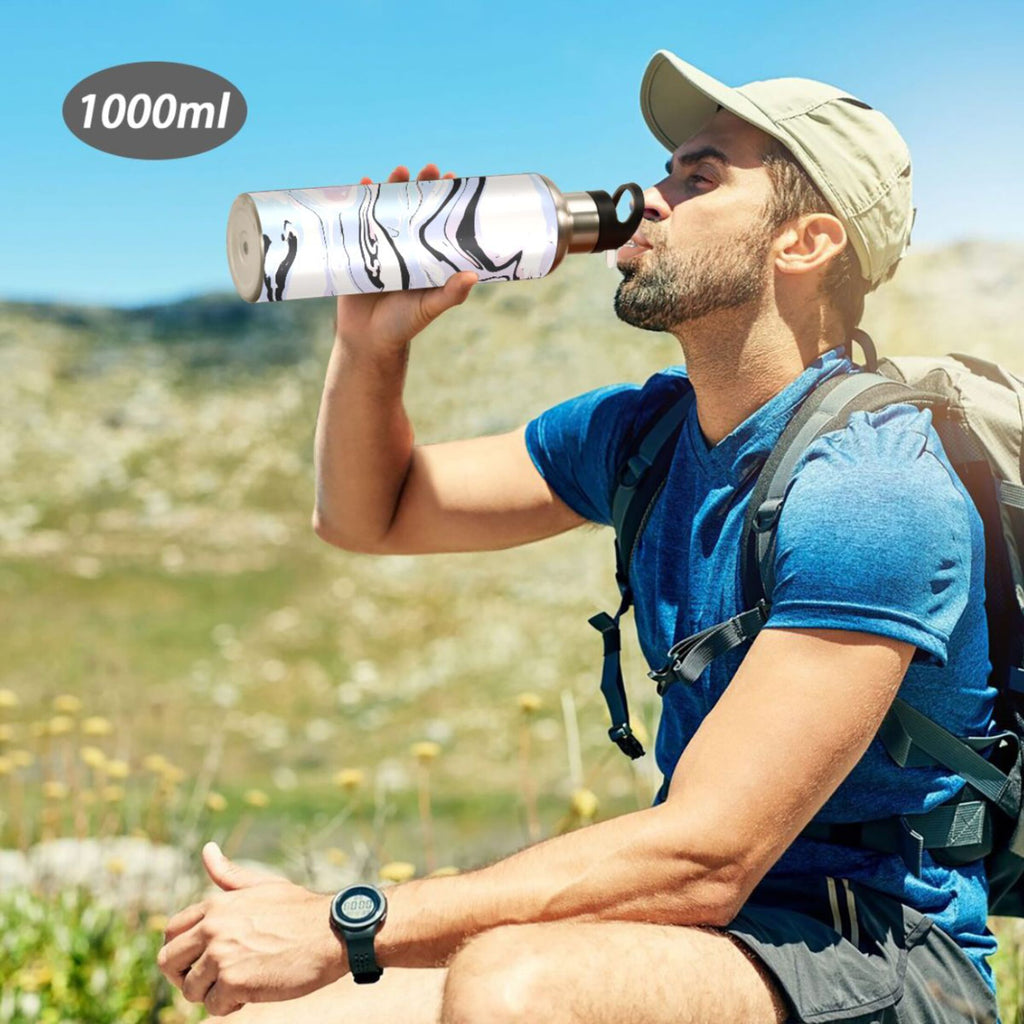 Stainless Steel Vacuum Insulated Water Bottle with Straw Lid 20 OZ S4649
