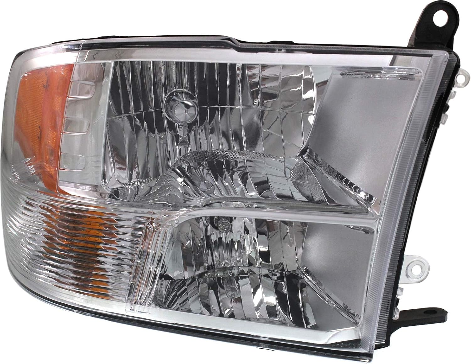 Chrome Halogen Headlight Assembly Passenger Side D331
