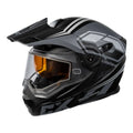 Matte Black-Charcoal XL Modular Dual-Sport Snow Helmet K81823