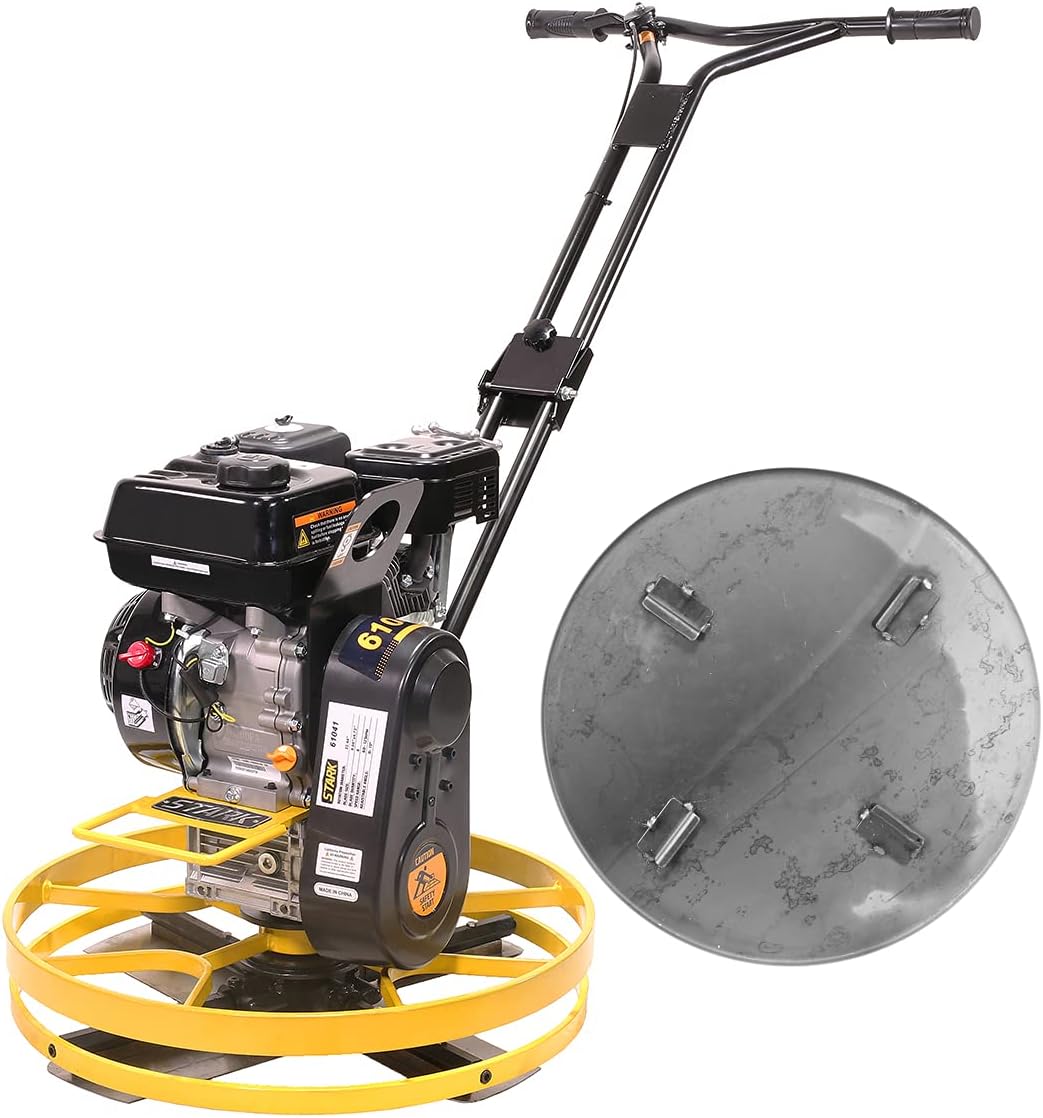 Cement Trowel 22" Walk Behind Concrete Surface Finisher Y310