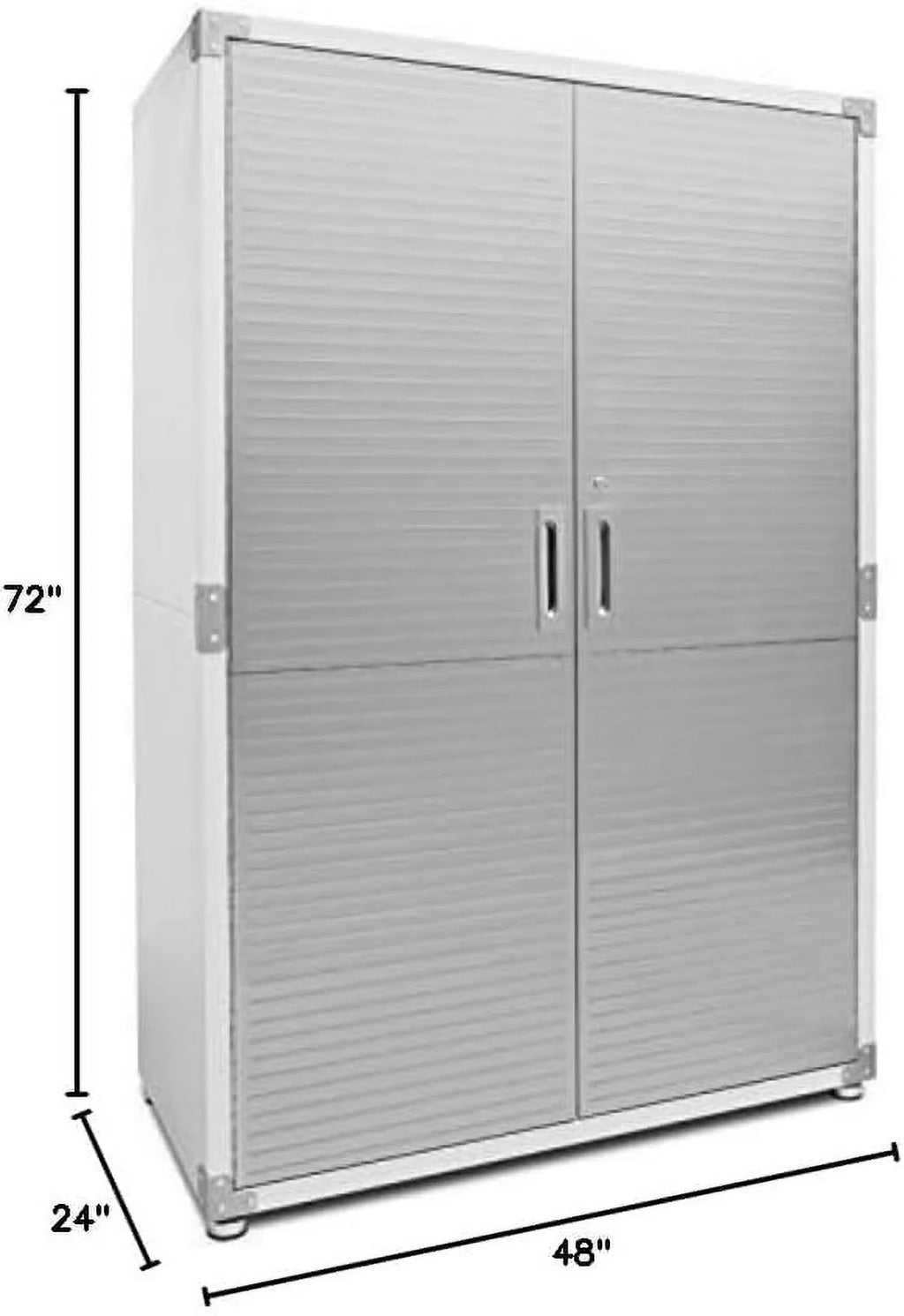 48" W x 24" D x 72" H Granite Steel Storage Cabinet K113