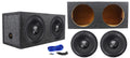 12" 4800w Car Audio Subwoofers with Sealed Sub Box Enclosure C15264