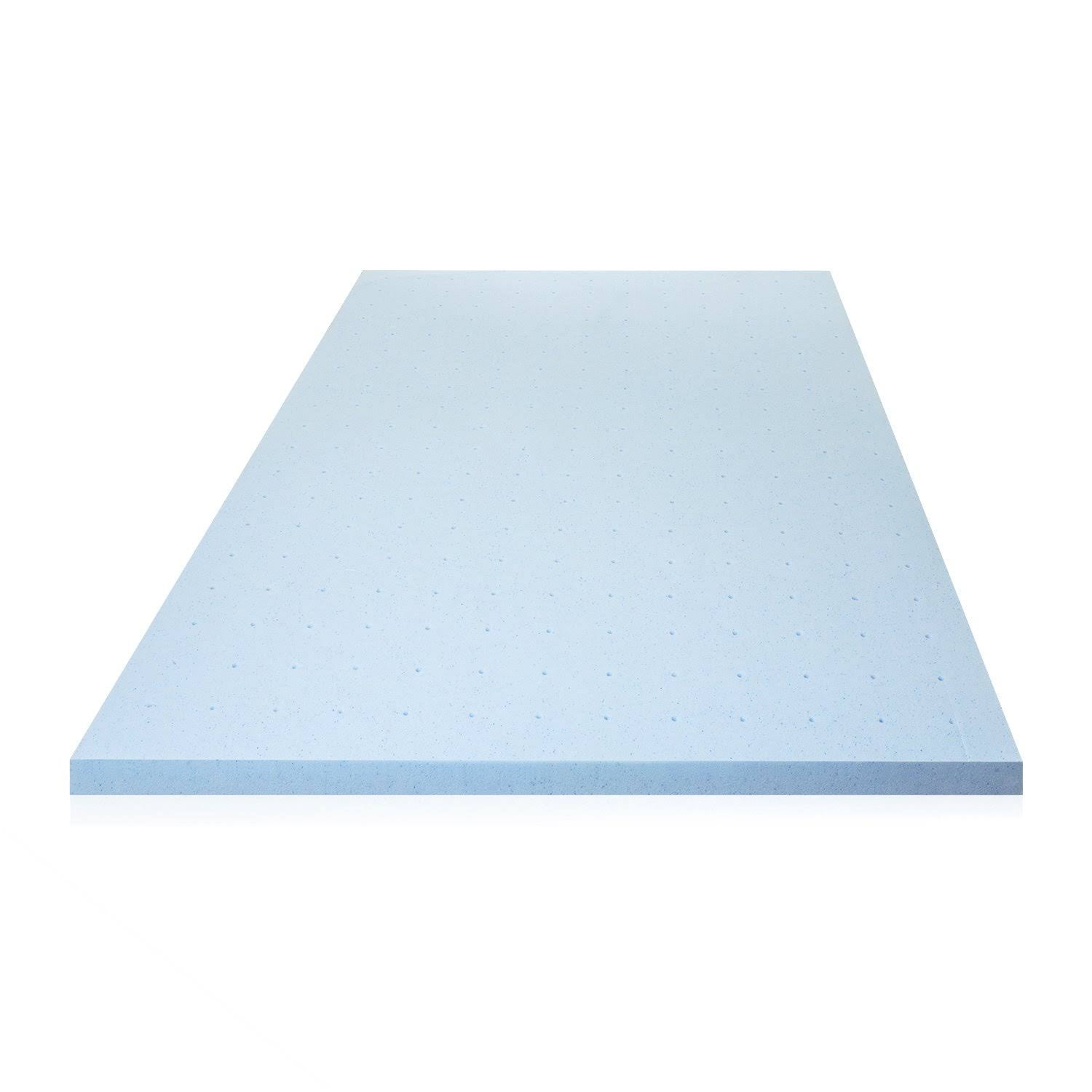 2.5x22 Gel Memory Foam California King Mattress Topper H724279