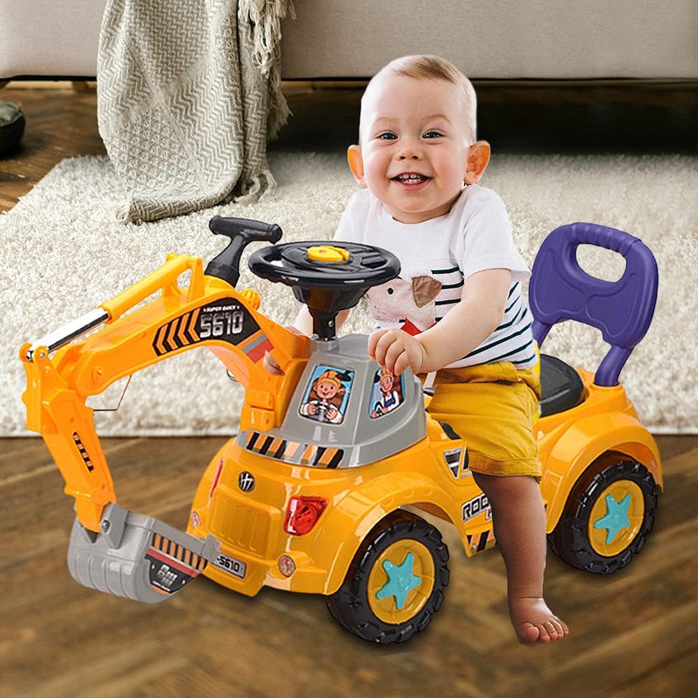 Ride-on Excavator Car with Sounds & Lights Z618036