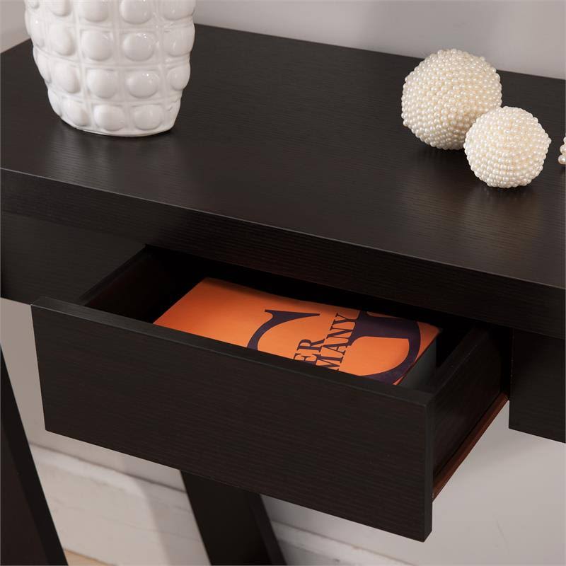 Cappuccino Console Table F69823