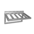 Aluminum 3 Hooks Pot Rack Wall Shelves N634
