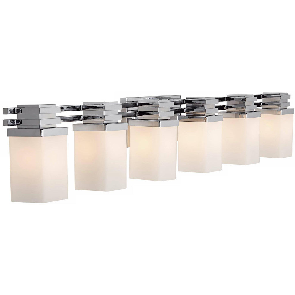 6-Light Chrome Bath Light U305